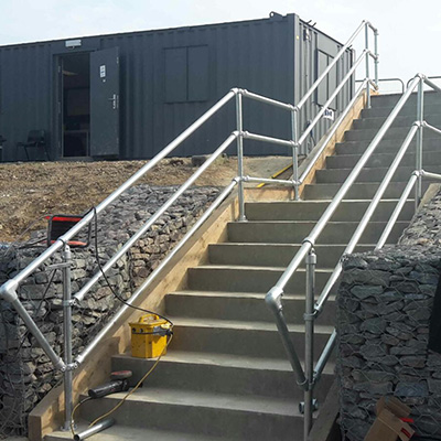 External Steel Balustrade